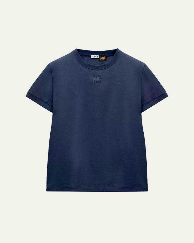 Anagram Openwork Lace T-Shirt